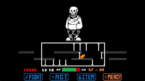 On the sans_platforms4 and sans_platforms4hard attacks, the platform is supposed to accelerate from 0 to its full speed, but I was lazy and started it at full speed immediately. . Bad time simulator papyrus